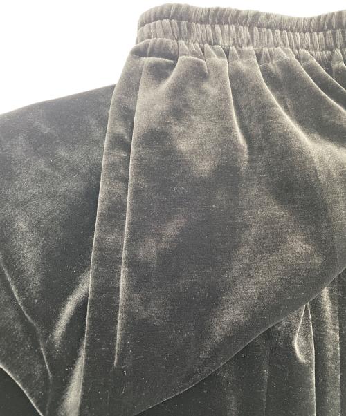 VELOUR NOIR by FOXEY NEWYORK（ベロア ノワール by フォクシー ニューヨーク）VELOUR NOIR by FOXEY NEWYORK (ベロア ノワール by フォクシー ニューヨーク) ベロアパンツ ブラック サイズ:38の古着・服飾アイテム