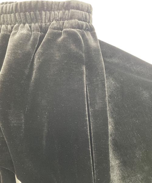 VELOUR NOIR by FOXEY NEWYORK（ベロア ノワール by フォクシー ニューヨーク）VELOUR NOIR by FOXEY NEWYORK (ベロア ノワール by フォクシー ニューヨーク) ベロアパンツ ブラック サイズ:38の古着・服飾アイテム