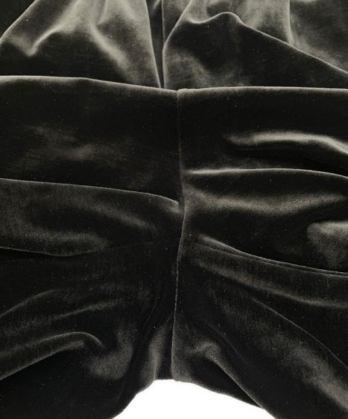 VELOUR NOIR by FOXEY NEWYORK（ベロア ノワール by フォクシー ニューヨーク）VELOUR NOIR by FOXEY NEWYORK (ベロア ノワール by フォクシー ニューヨーク) ベロアパンツ ブラック サイズ:38の古着・服飾アイテム