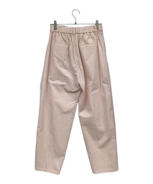 Mila Owen（ミラオーウェン）Mila Owen (ミラオーウェン) 後ろゴム2タックダンディワークパンツ ピンク サイズ:1の古着・服飾アイテム