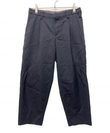 KOLOR（カラー）の古着「SUPER 120S TROPICAL TAPERED PANTS」｜ネイビー