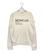 MONCLERモンクレール）の古着「MAGLIA GIROCOLLO」｜アイボリー