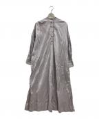 TODAYFULトゥデイフル）の古着「TODAYFUL　2way Gather Dress」｜ブルー