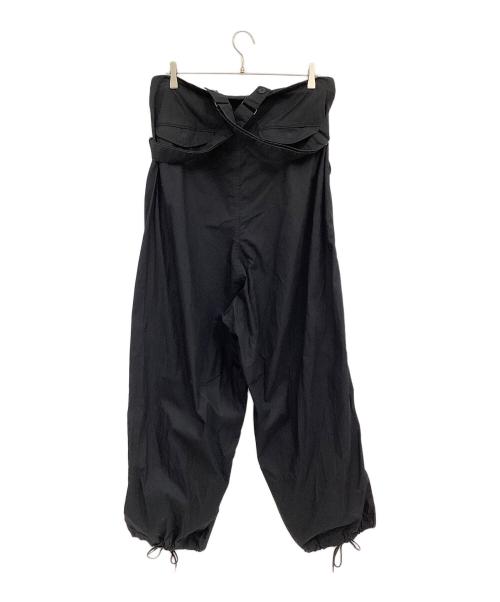 BEAMS BOY（ビームスボーイ）BEAMS BOY (ビームスボーイ) US ARMY オーバー パンツ ブラック サイズ:FREEの古着・服飾アイテム