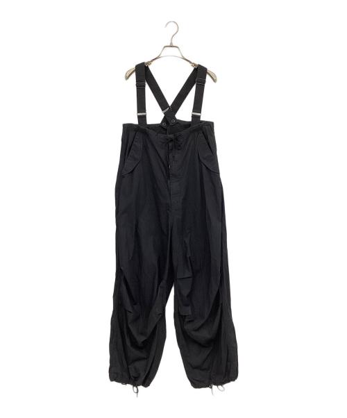 BEAMS BOY（ビームスボーイ）BEAMS BOY (ビームスボーイ) US ARMY オーバー パンツ ブラック サイズ:FREEの古着・服飾アイテム