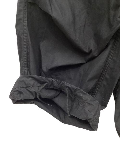 BEAMS BOY（ビームスボーイ）BEAMS BOY (ビームスボーイ) US ARMY オーバー パンツ ブラック サイズ:FREEの古着・服飾アイテム