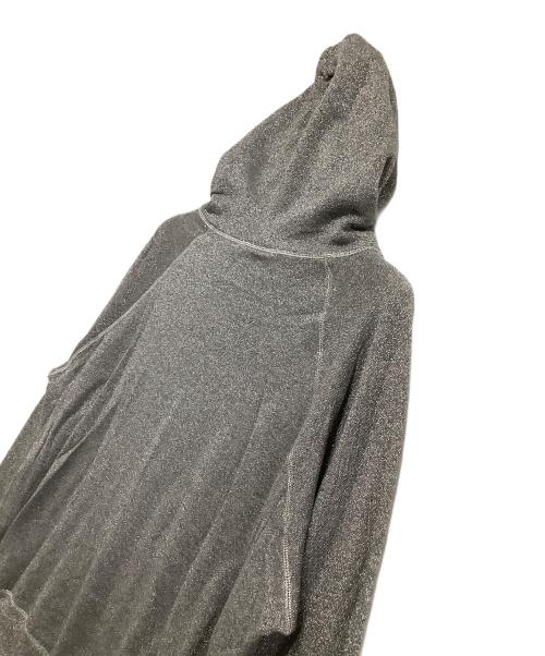 journal standard luxe（ジャーナルスタンダード ラックス）journal standard luxe (ジャーナルスタンダード リュクス) ラメウラケ パーカ グレー サイズ:Freeの古着・服飾アイテム