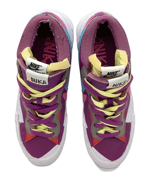 NIKE（ナイキ）NIKE (ナイキ) sacai (サカイ) KAWS (カウズ) Nike x sacai x KAWS ブレーザー ロー パープルダスク サイズ:27㎝の古着・服飾アイテム