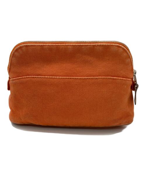 HERMES（エルメス）HERMES (エルメス) ボリードミニポーチ オレンジの古着・服飾アイテム