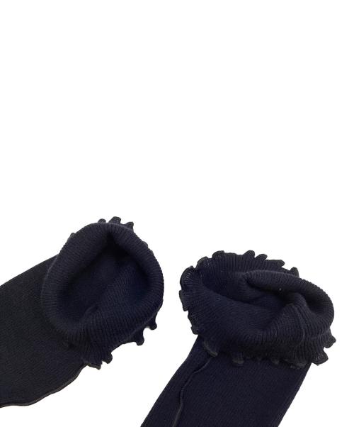 MM6 Maison Margiela（エムエムシックスメゾンマルジェラ）MM6 Maison Margiela (エムエムシックス メゾンマルジェラ) リブニットレギンス ブラック サイズ:Sの古着・服飾アイテム