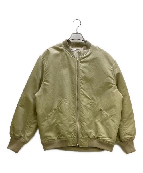 R'IAM PLAGE（リアム プラージュ）R'IAM PLAGE (リアム プラージュ) MA1 MIDDLEブルゾン ベージュ サイズ:Freeの古着・服飾アイテム