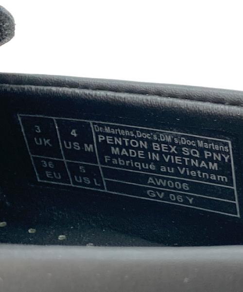 Dr.Martens（ドクターマーチン）Dr.Martens (ドクターマーチン) Penton Bex Squared PNY ブラック サイズ:22の古着・服飾アイテム
