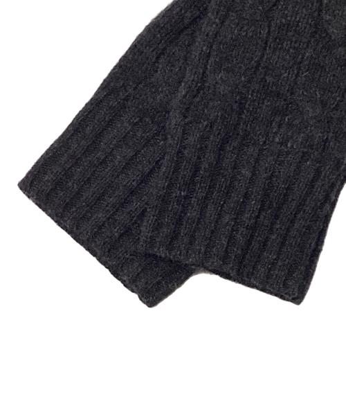 POLO RALPH LAUREN（ポロ・ラルフローレン）POLO RALPH LAUREN (ポロ・ラルフローレン) ケーブル メリノカシミヤ セーター グレー サイズ:Sの古着・服飾アイテム