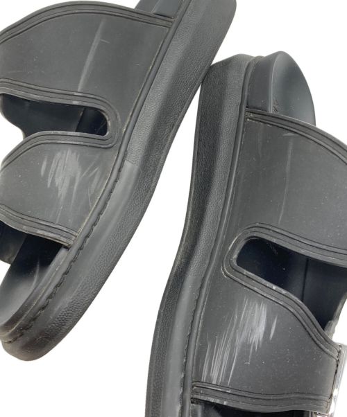 ALEXANDER McQUEEN（アレキサンダーマックイーン）ALEXANDER McQUEEN (アレキサンダーマックイーン) BIRKE RUBBER ブラック サイズ:42の古着・服飾アイテム