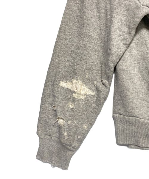 SAINT MICHAEL（セントマイケル）SAINT MICHAEL (セントマイケル) HOODIE / DOUBLE FACE グレー サイズ:Lの古着・服飾アイテム