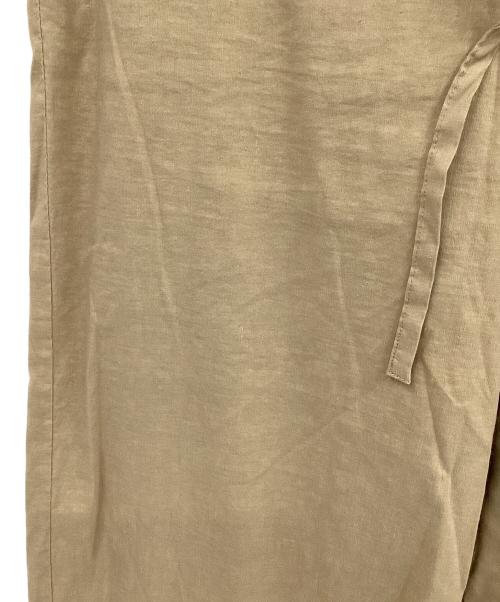 theory luxe（セオリーリュクス）theory luxe (セオリーリュクス) リネンワイドクロップドパンツ ベージュ サイズ:40の古着・服飾アイテム