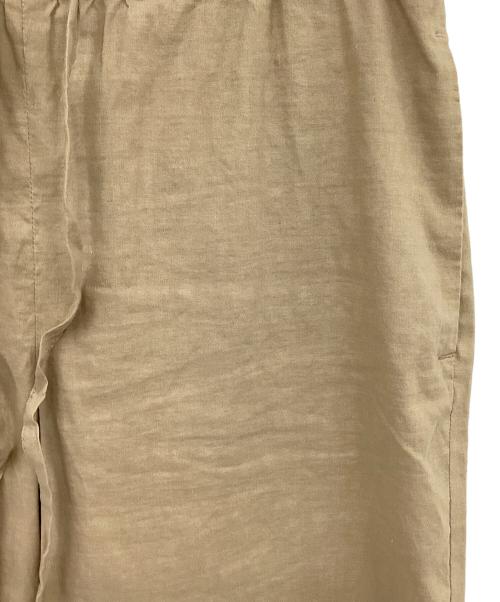 theory luxe（セオリーリュクス）theory luxe (セオリーリュクス) リネンワイドクロップドパンツ ベージュ サイズ:40の古着・服飾アイテム