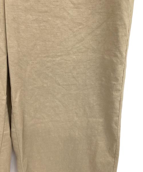 theory luxe（セオリーリュクス）theory luxe (セオリーリュクス) リネンワイドクロップドパンツ ベージュ サイズ:40の古着・服飾アイテム