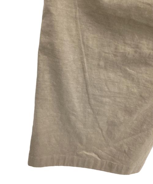 theory luxe（セオリーリュクス）theory luxe (セオリーリュクス) リネンワイドクロップドパンツ ベージュ サイズ:40の古着・服飾アイテム