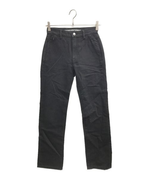 ALEXANDER WANG（アレキサンダー・ワン）ALEXANDER WANG (アレキサンダーワン) デニムパンツ ブラック サイズ:24の古着・服飾アイテム