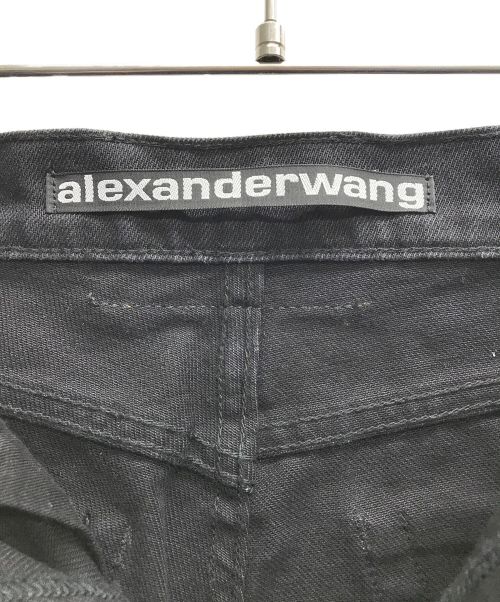 ALEXANDER WANG（アレキサンダー・ワン）ALEXANDER WANG (アレキサンダーワン) デニムパンツ ブラック サイズ:24の古着・服飾アイテム