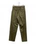 MARKAWARE (マーカウェア) PEGTOP TROUSERS カーキ サイズ:1：4000円