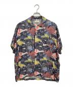 ）の古着「BURNING H/S SHIRT」｜マルチカラー