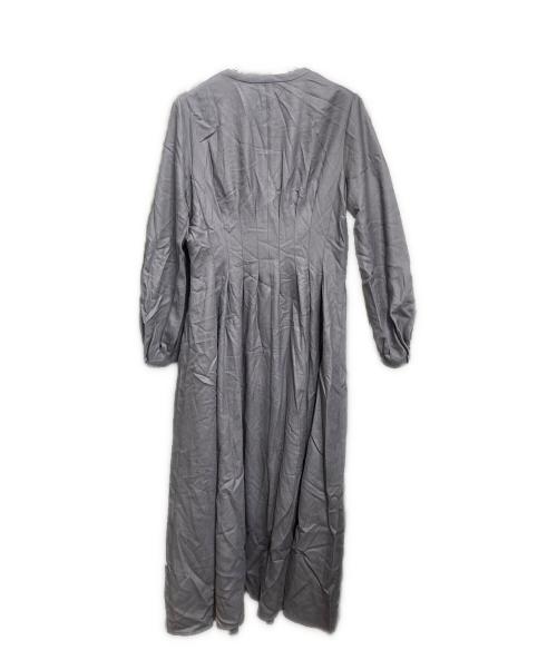 ANAYI（アナイ）ANAYI (アナイ) ソフトアムンゼンタックフレアーワンピース パープル サイズ:38の古着・服飾アイテム