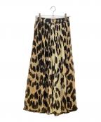 GANNIガニー）の古着「レオパードスカート」｜ベージュ