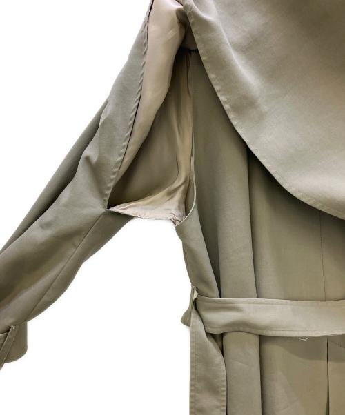 Col Pierrot for ESTNATION（コルピエロ フォー エストネーション）Col Pierrot for ESTNATION (コルピエロ フォー エストネーション) ショートトレンチコート ブラウン サイズ:Mの古着・服飾アイテム