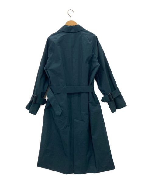 Col Pierrot（コルピエロ）Col Pierrot (コルピエロ) Lisiere (リジェール) 中綿ステンカラーコート ブルー サイズ:Fの古着・服飾アイテム