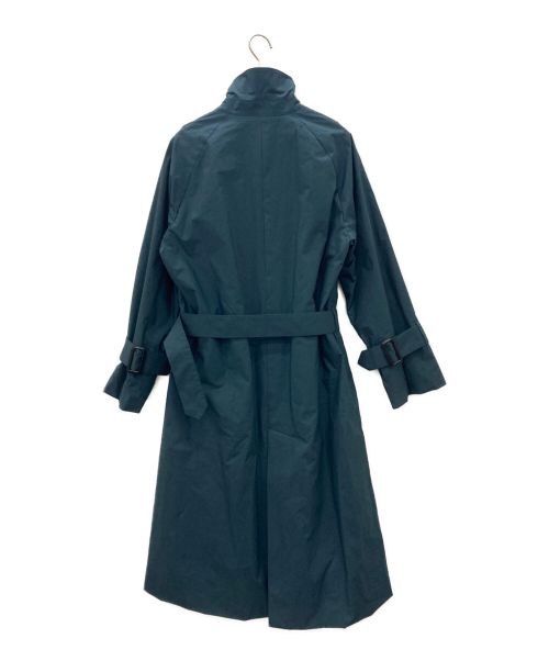 Col Pierrot（コルピエロ）Col Pierrot (コルピエロ) Lisiere (リジェール) 中綿ステンカラーコート ブルー サイズ:Fの古着・服飾アイテム