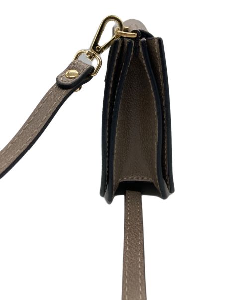 GIANNI CHIARINI（ジャンニ キアリーニ）GIANNI CHIARINI (ジャンニ キアリーニ) ミニショルダーバッグ ブラウンの古着・服飾アイテム