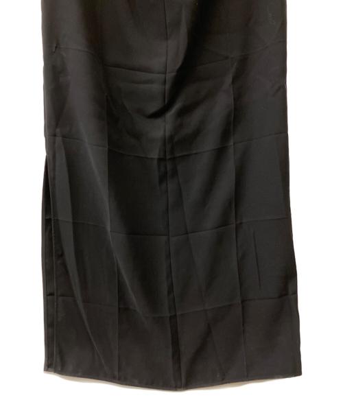 ELENI（エルニ）ELENI (エルニ) ブロックプリーツワンピース ブラック サイズ:38の古着・服飾アイテム