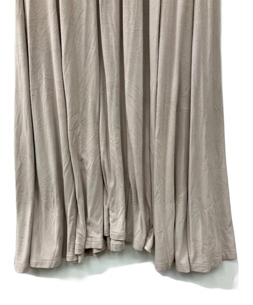 HER LIP TO（ハーリップトゥ）Her lip to (ハーリップトゥ) Cache Coeur Jersey Long Dress ベージュ サイズ:Sの古着・服飾アイテム