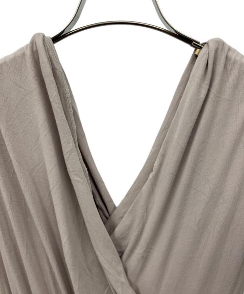 HER LIP TO（ハーリップトゥ）Her lip to (ハーリップトゥ) Cache Coeur Jersey Long Dress ベージュ サイズ:Sの古着・服飾アイテム