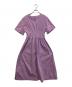 LE CIEL BLEU（ルシェルブルー）の古着「ラウンドフォームドレス」｜ラベンダー