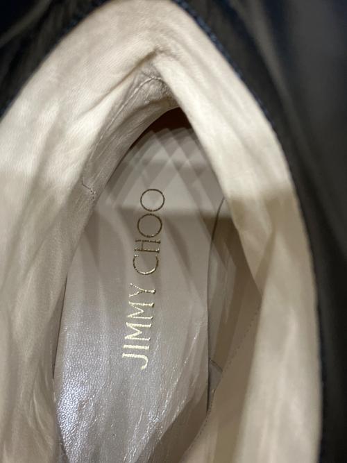 JIMMY CHOO（ジミーチュウ）JIMMY CHOO (ジミーチュウ) Biker II ブーツ ブラック サイズ:37の古着・服飾アイテム