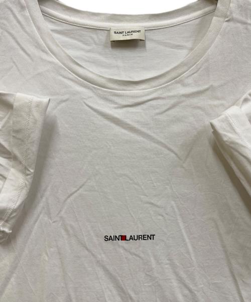 Saint Laurent Paris（サンローランパリ）Saint Laurent Paris (サンローランパリ) Tシャツ ホワイト サイズ:Lの古着・服飾アイテム