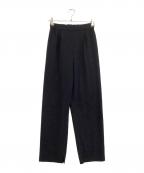 YORIヨリ）の古着「ハンサムスラックスパンツ」｜ネイビー