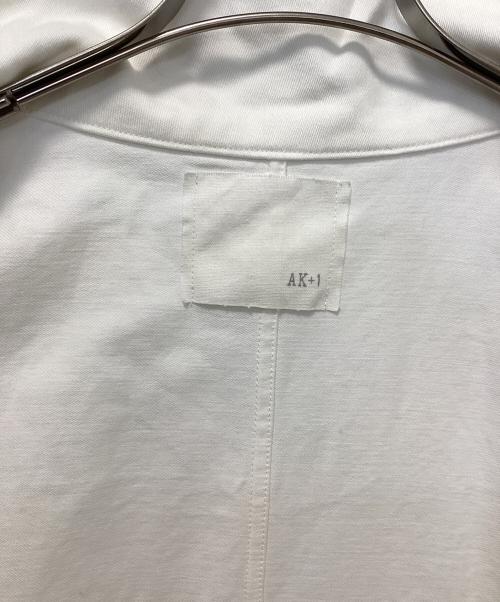 AK+1（エーケーワン）AK+1 (エーケーワン) スタンドネックモッズコート ホワイト サイズ:36の古着・服飾アイテム