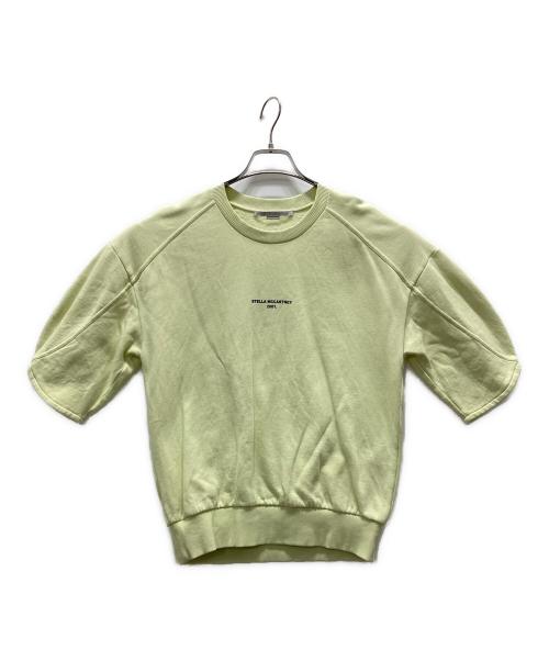 STELLA McCARTNEY（ステラマッカートニー）STELLA McCARTNEY (ステラマッカートニー) STELLA LOGO 2001 SWEATERSHIRT イエロー サイズ:38の古着・服飾アイテム