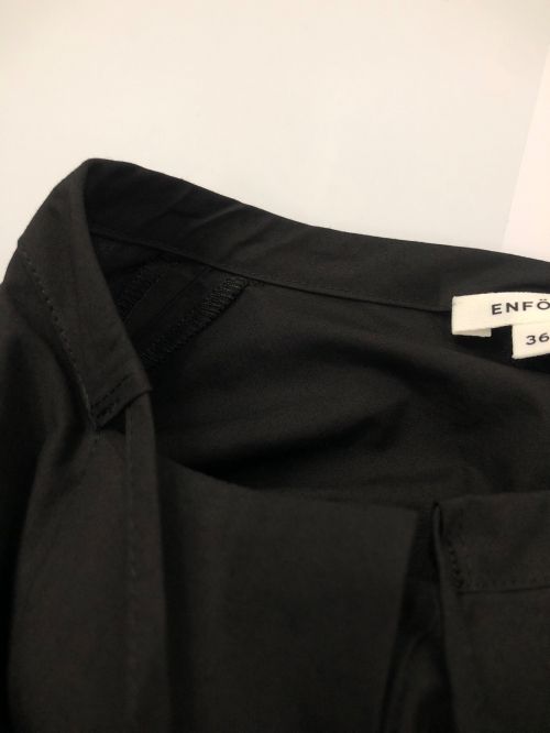ENFOLD（エンフォルド）ENFOLD (エンフォルド) A-LINE DRESS ブラック サイズ:36の古着・服飾アイテム