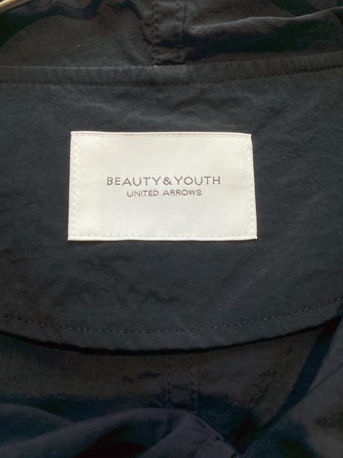 BEAUTY&YOUTH（ビューティーアンドユース）BEAUTY&YOUTH (ビューティーアンドユース) タフタマウンテンパーカー ネイビー サイズ:FREEの古着・服飾アイテム