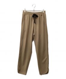 COGTHEBIGSMOKE（コグザビッグスモーク）の古着「スリットスウェットパンツ」｜ブラウン