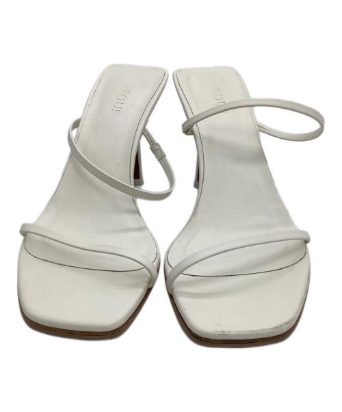 DEUXIEME CLASSE（ドゥーズィエム クラス）DEUXIEME CLASSE (ドゥーズィエム クラス) ストラップサンダル ホワイト サイズ:23.5の古着・服飾アイテム