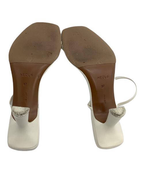 DEUXIEME CLASSE（ドゥーズィエム クラス）DEUXIEME CLASSE (ドゥーズィエム クラス) ストラップサンダル ホワイト サイズ:23.5の古着・服飾アイテム