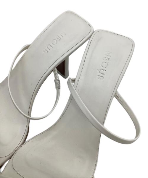 DEUXIEME CLASSE（ドゥーズィエム クラス）DEUXIEME CLASSE (ドゥーズィエム クラス) ストラップサンダル ホワイト サイズ:23.5の古着・服飾アイテム