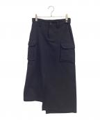 LIMI feuリミフゥ）の古着「タイトスカート」｜ブラック