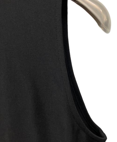 BEAUTY&YOUTH（ビューティーアンドユース）BEAUTY&YOUTH (ビューティーアンドユース) リネンライク ティアードワンピース ブラック サイズ:FREEの古着・服飾アイテム